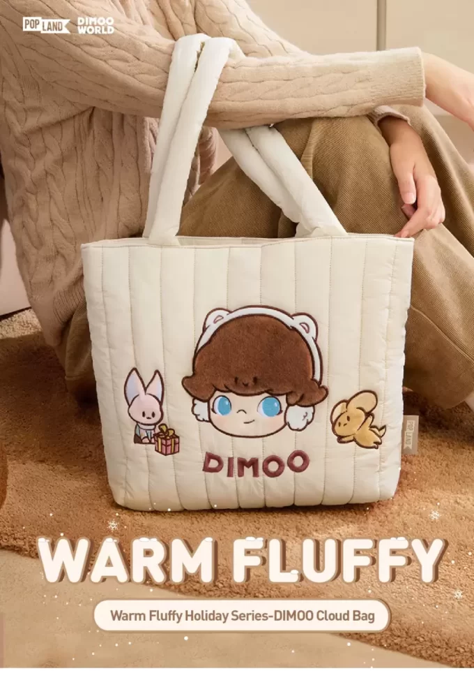 Série de férias quentinhas e fofas – Bolsa de nuvem DIMOO