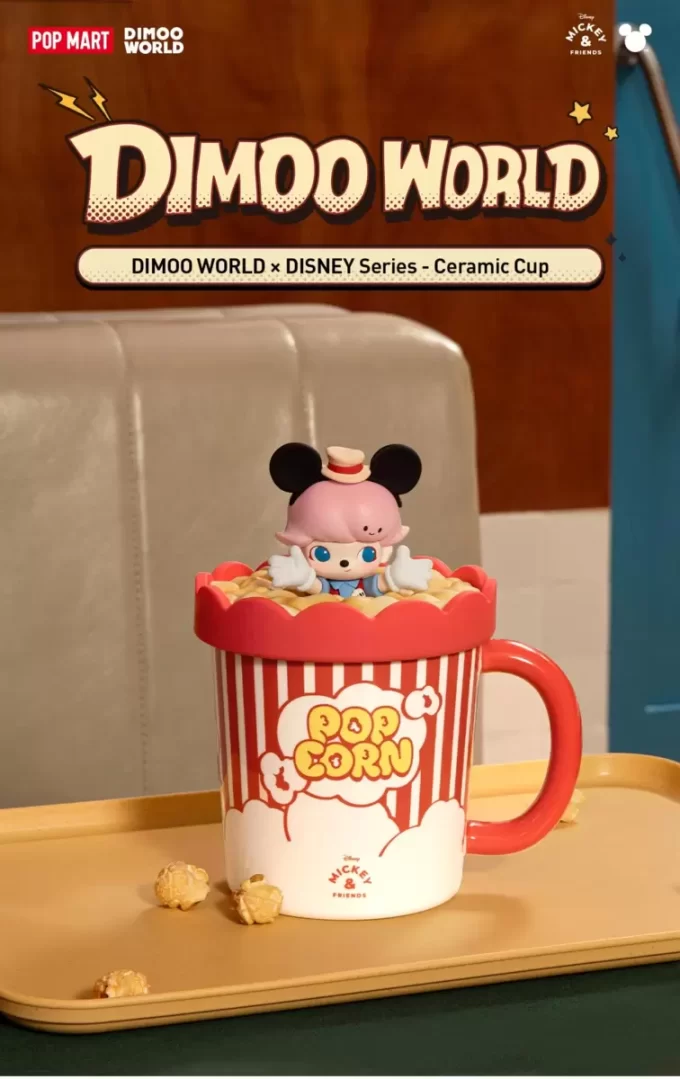 Série DIMOO WORLD × DISNEY – Copo de cerâmica