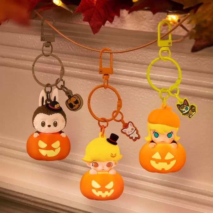 Série Festa de Halloween Feliz – Pingente de Abóbora Luminoso