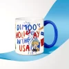 SÉRIE FÉRIAS DE DIMOO NOS EUA – Caneca