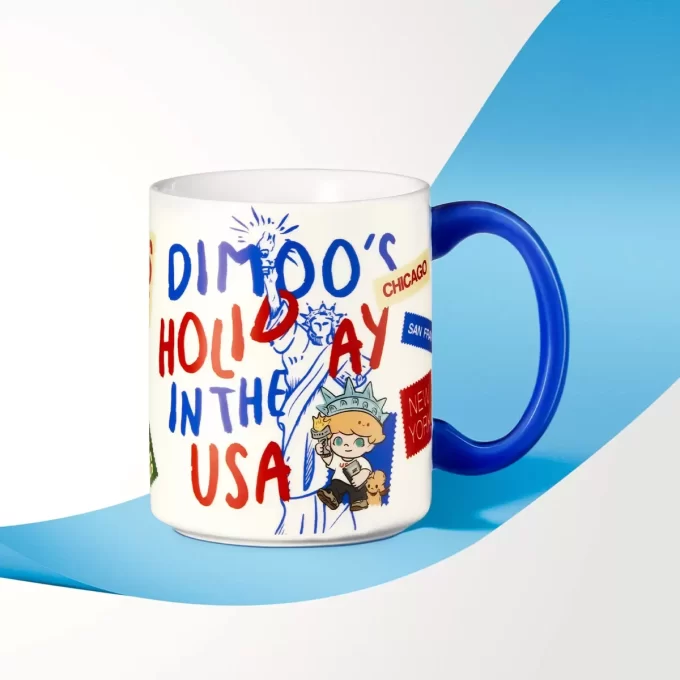 SÉRIE FÉRIAS DE DIMOO NOS EUA – Caneca