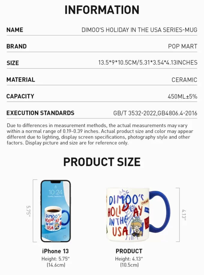 SÉRIE FÉRIAS DE DIMOO NOS EUA – Caneca