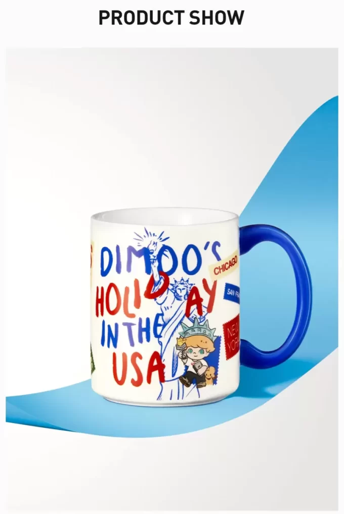SÉRIE FÉRIAS DE DIMOO NOS EUA – Caneca