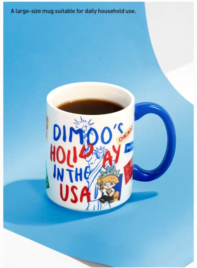 SÉRIE FÉRIAS DE DIMOO NOS EUA – Caneca