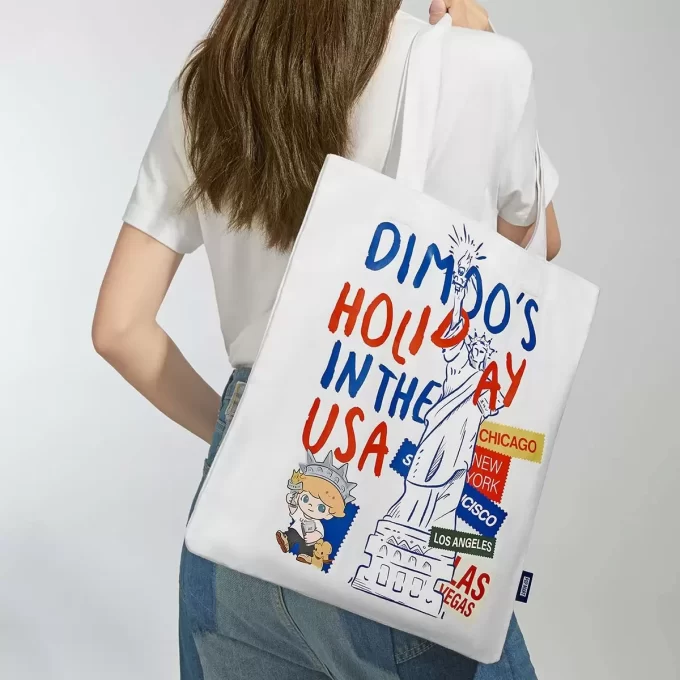 SÉRIE FÉRIAS NOS EUA DE DIMOO – Bolsa de lona