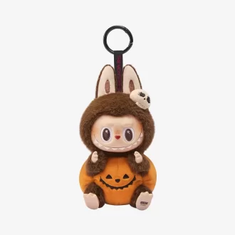 Série Happy Halloween Party – Pingente de pelúcia de vinil com abóbora sentada
