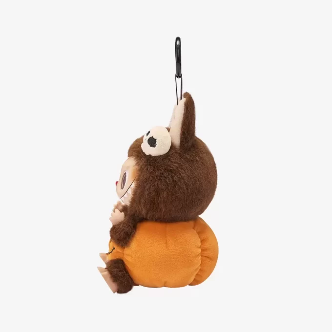 Série Happy Halloween Party – Pingente de pelúcia de vinil com abóbora sentada