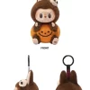 Série Happy Halloween Party – Pingente de pelúcia de vinil com abóbora sentada