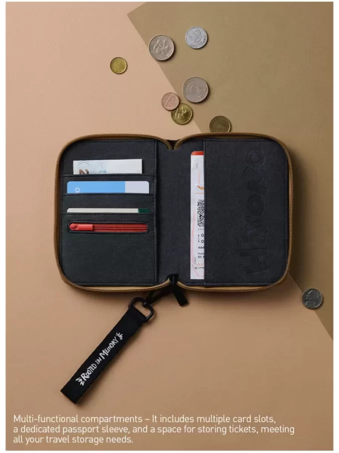 Série Hirono Echo – Bolsa para Passaporte