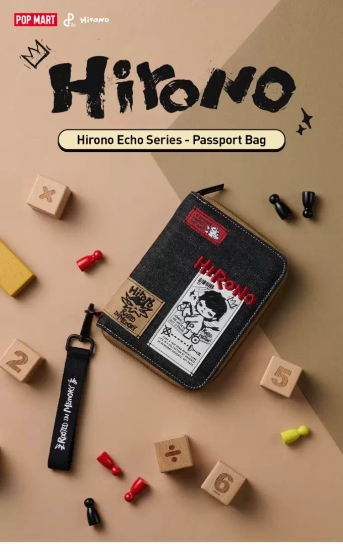 Série Hirono Echo – Bolsa para Passaporte
