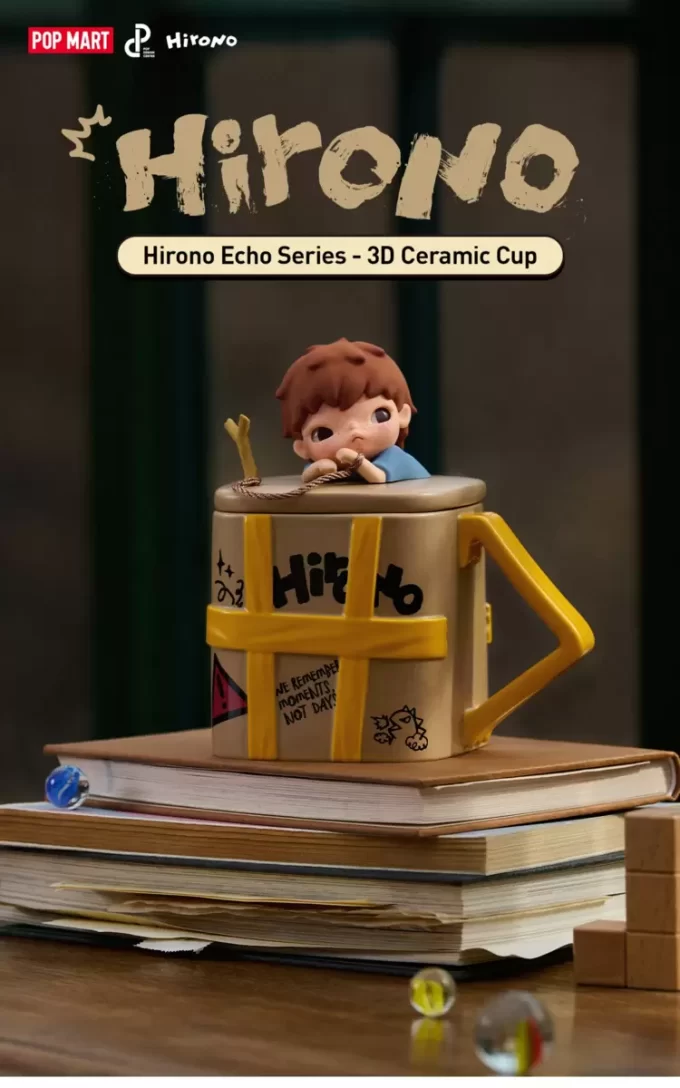 Série Hirono Echo – Copo de Cerâmica 3D
