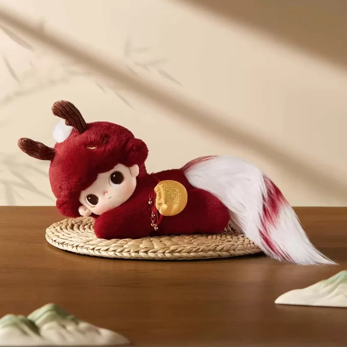 Série Histórias na Taça DIMOO – Boneca de Algodão Animal Auspiciosa