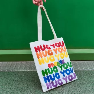 SÉRIE INSTINCTOY HUG YOU – Bolsa de lona