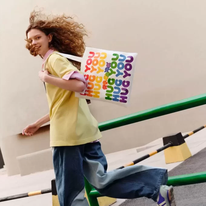 SÉRIE INSTINCTOY HUG YOU – Bolsa de lona