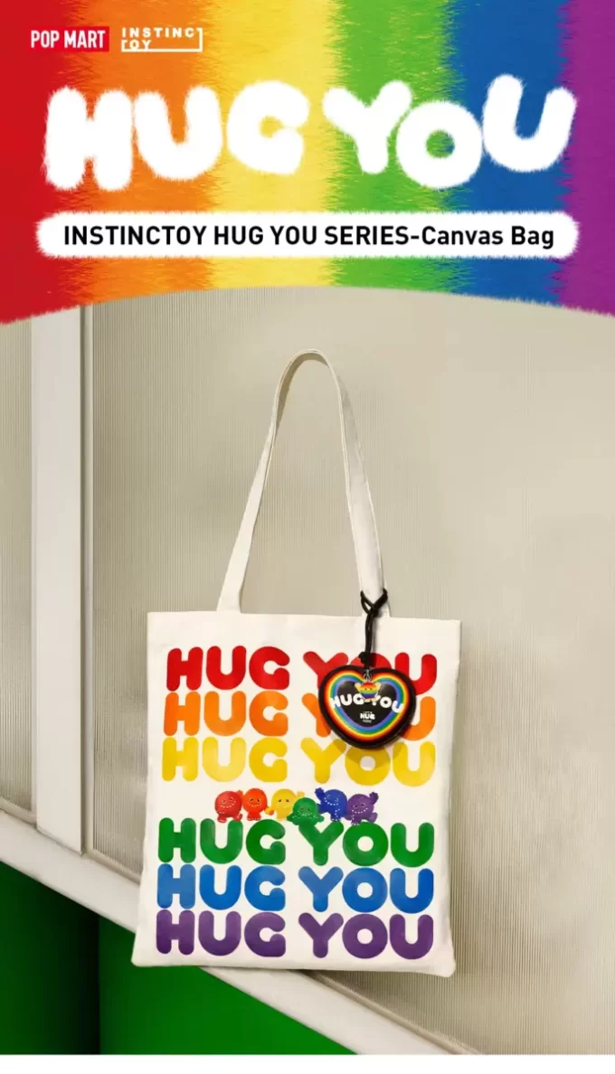 SÉRIE INSTINCTOY HUG YOU – Bolsa de lona