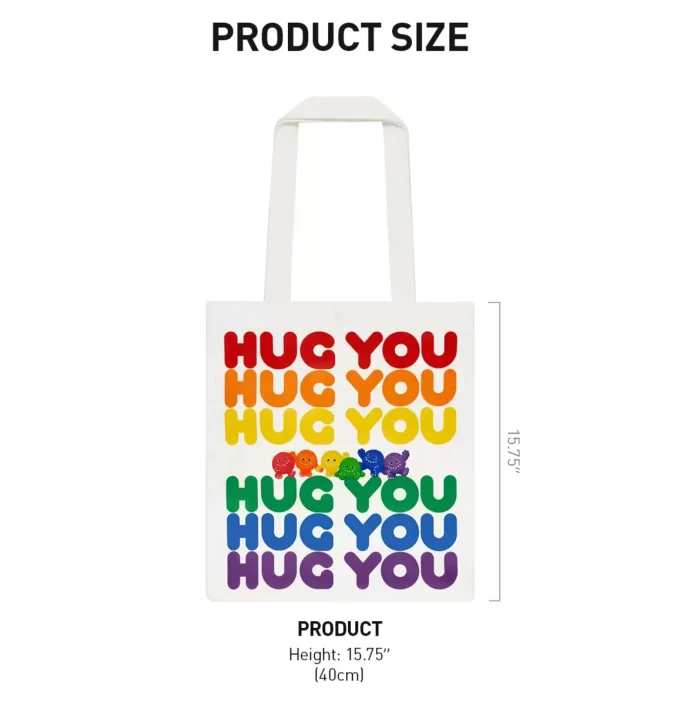 SÉRIE INSTINCTOY HUG YOU – Bolsa de lona