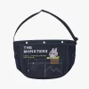 SÉRIE OS MONSTROS CAEM NA NATUREZA – Bolsa tiracolo jeans