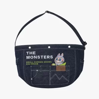 SÉRIE OS MONSTROS CAEM NA NATUREZA – Bolsa tiracolo jeans