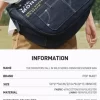 SÉRIE OS MONSTROS CAEM NA NATUREZA – Bolsa tiracolo jeans