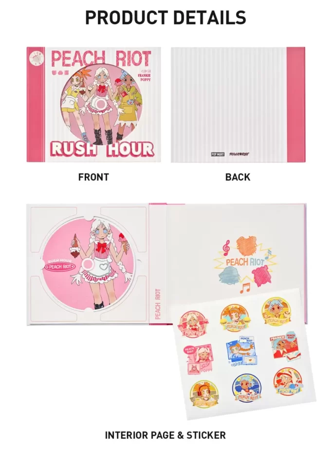 Série Peach Riot Rush Hour – Caderno