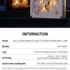 Série SKULLPANDA Imagem da Realidade – Luminária de Papel (Versão Colorida)
