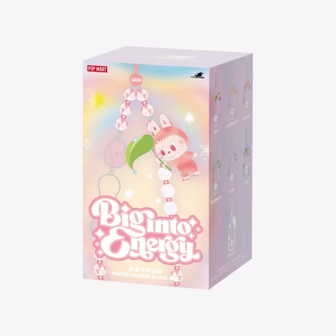 Série THE MONSTERS Big Into Energy – Caixa Surpresa com Pingente para Telefone
