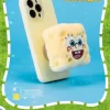 Suporte para celular com fundo de biquíni do Bob Esponja