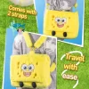 Suporte para celular com fundo de biquíni do Bob Esponja