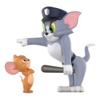 Tom & Jerry Bonecos de Bússola Proibida “Entrada Proibida”