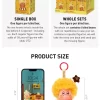 Twinkle Twinkle Be A Little Star Series – Caixa surpresa com pingente de pelúcia