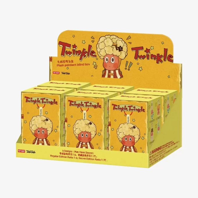 Twinkle Twinkle Be A Little Star Series – Caixa surpresa com pingente de pelúcia
