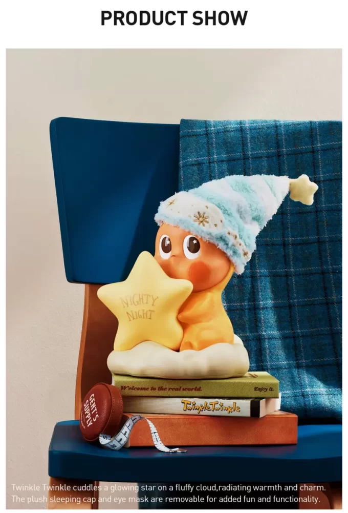 Twinkle Twinkle Classic Series – Lâmpada ativada por Goodnight Pat