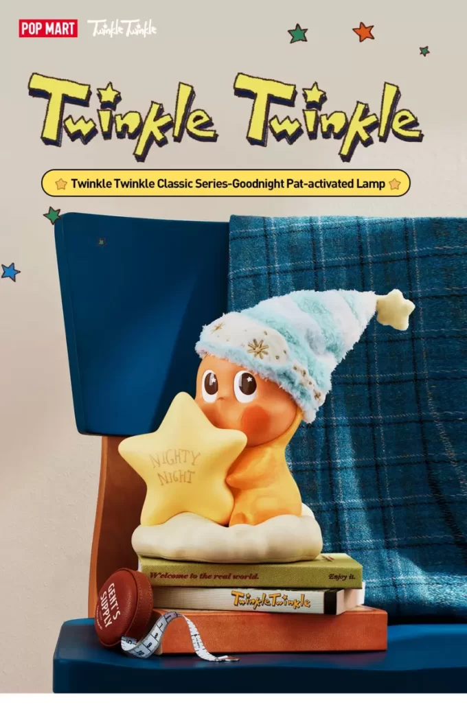 Twinkle Twinkle Classic Series – Lâmpada ativada por Goodnight Pat