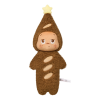 Twinkle Twinkle Stars Delicious Moments Boneca de Pelúcia Baguette