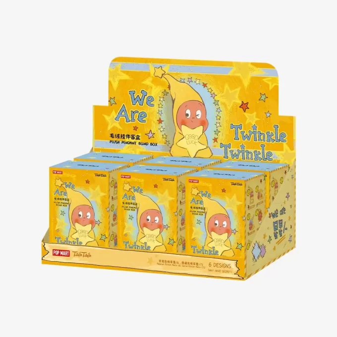 We Are Twinkle Twinkle Series – Caixa de persiana com pingente de pelúcia