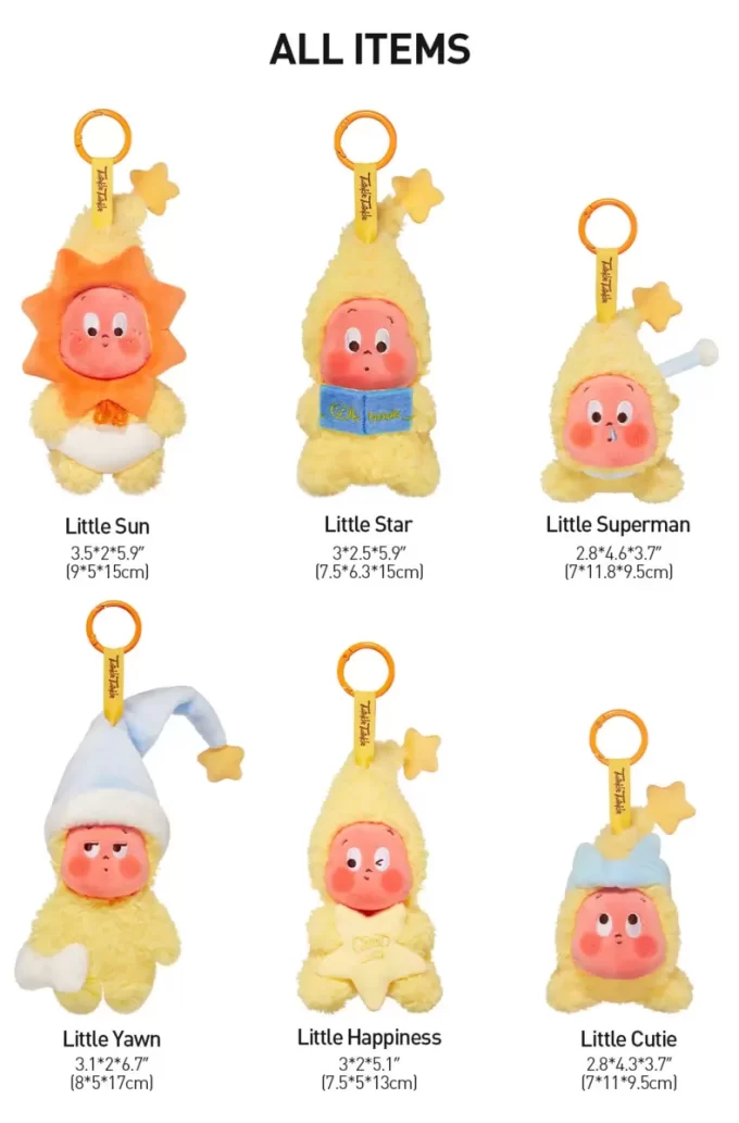 We Are Twinkle Twinkle Series – Caixa de persiana com pingente de pelúcia