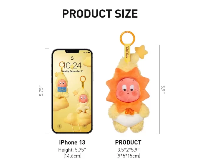 We Are Twinkle Twinkle Series – Caixa de persiana com pingente de pelúcia
