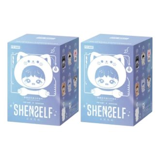 Zhou Shen Shenself Boneca de Pelúcia de Vinil com Pingente e Estojo Selado (2 Caixas Surpresa)