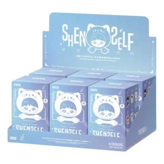 Zhou Shen Shenself Boneca de Pelúcia de Vinil com Pingente e Estojo Selado (6 Caixas Surpresa)