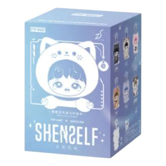 Zhou Shen Shenself Boneca de Pelúcia de Vinil com Pingente em Caixa Selada (1 Caixa Surpresa)