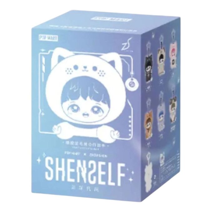 Zhou Shen Shenself Boneca de Pelúcia de Vinil com Pingente em Caixa Selada (1 Caixa Surpresa)